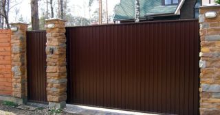 Купить откатные ворота консольные Боровичи, цена от 2803 руб.