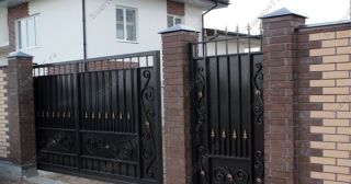 Купить распашные ворота кованные Боровичи, цена от 4826 руб.